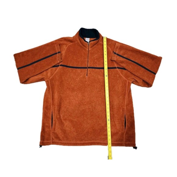 Old Navy Orange/Blue Fleece Sweaters Men's Sizes Large - Picture 2 of 7